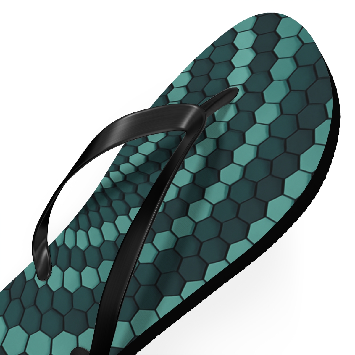 Radial Hex Curl Array stylish summer flip flops