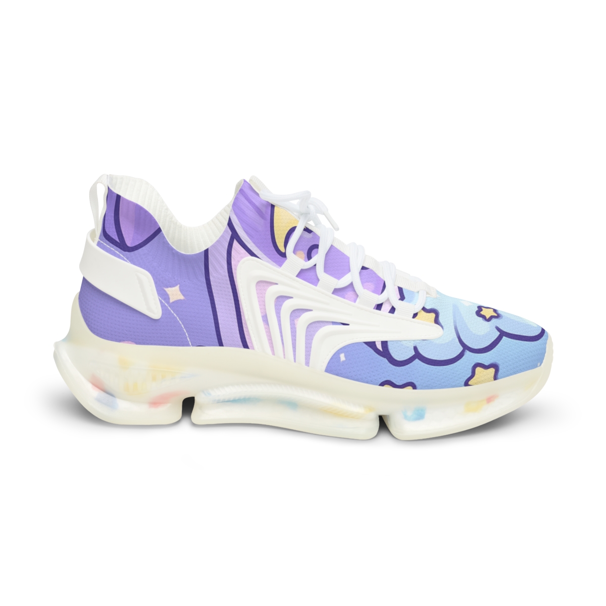 Pastel Moon Milkshake Dreams custom sneakers