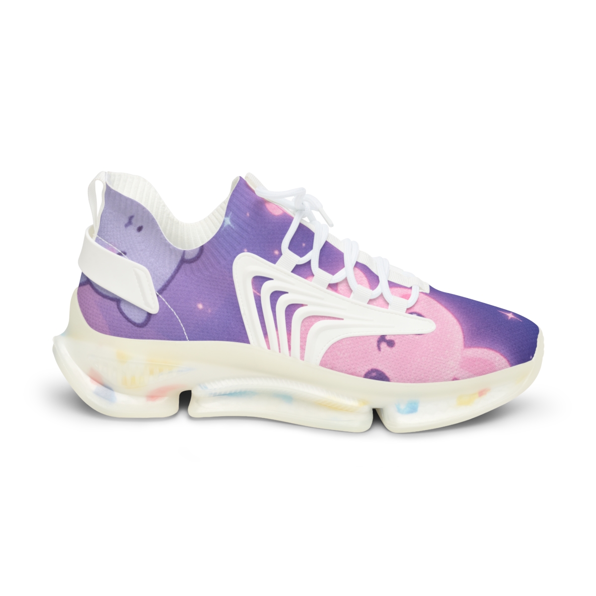 Starlight Bunny Constellation personalized athletic sneakers
