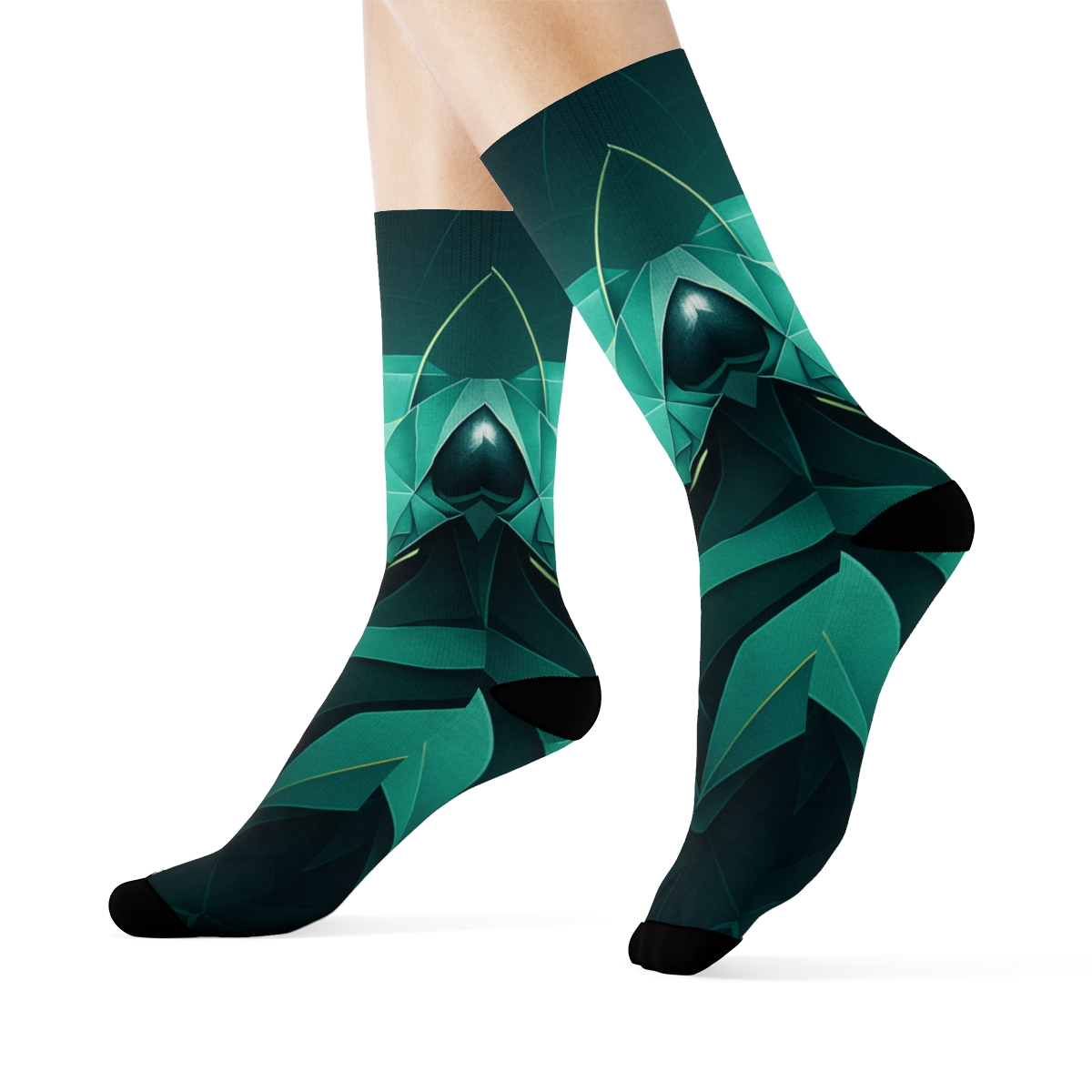 Mantis Fold Geometry warm winter socks