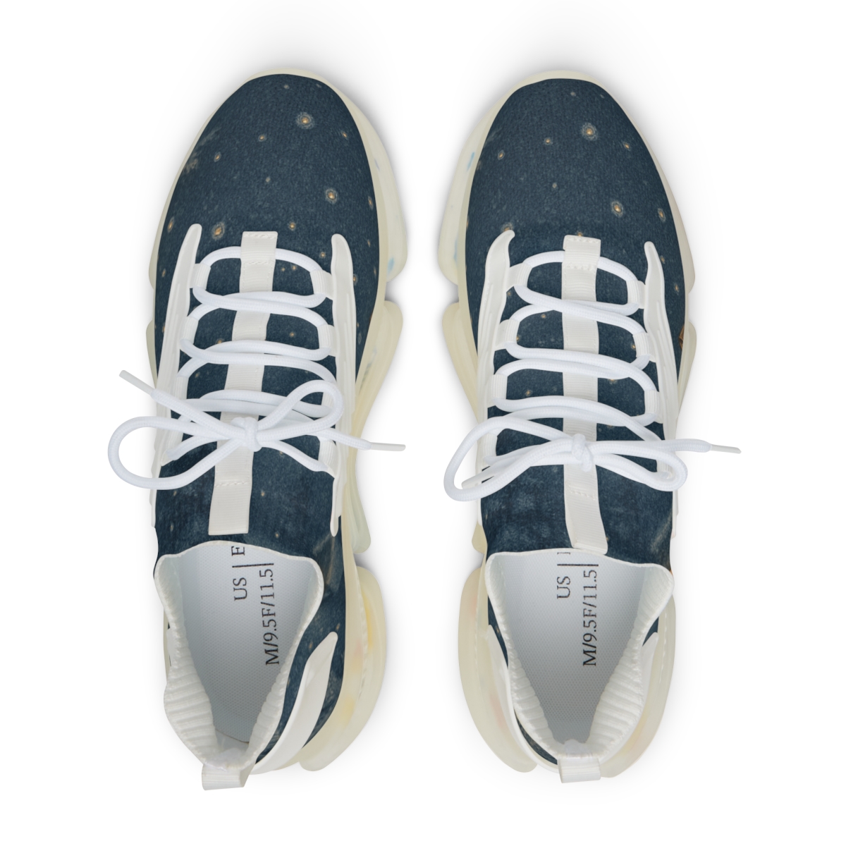 Midwinter Lantern Carol unique printed sneakers