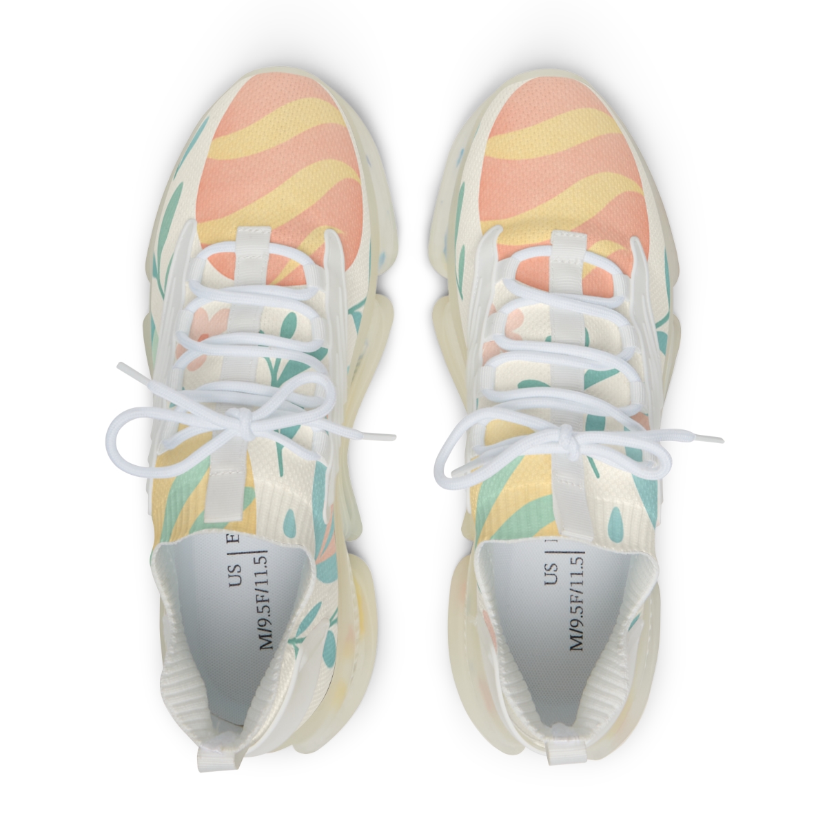 Spring Ribbon Egg Orbit custom sneakers