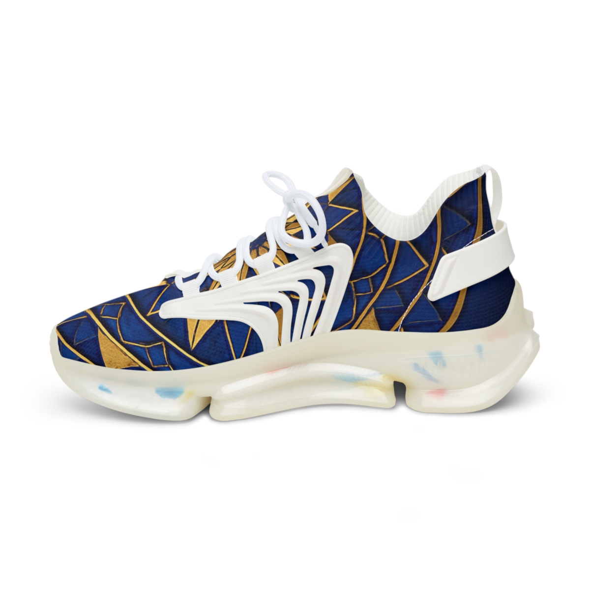 Fractal Starburst Mosaic premium sport sneakers