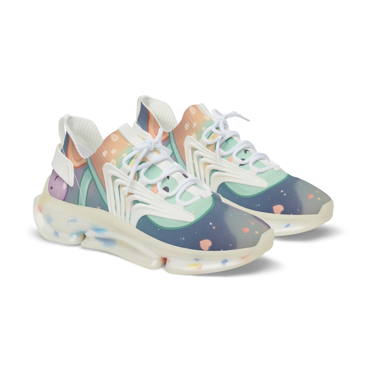 Cosmic Mochi Comet Cafe premium sport sneakers