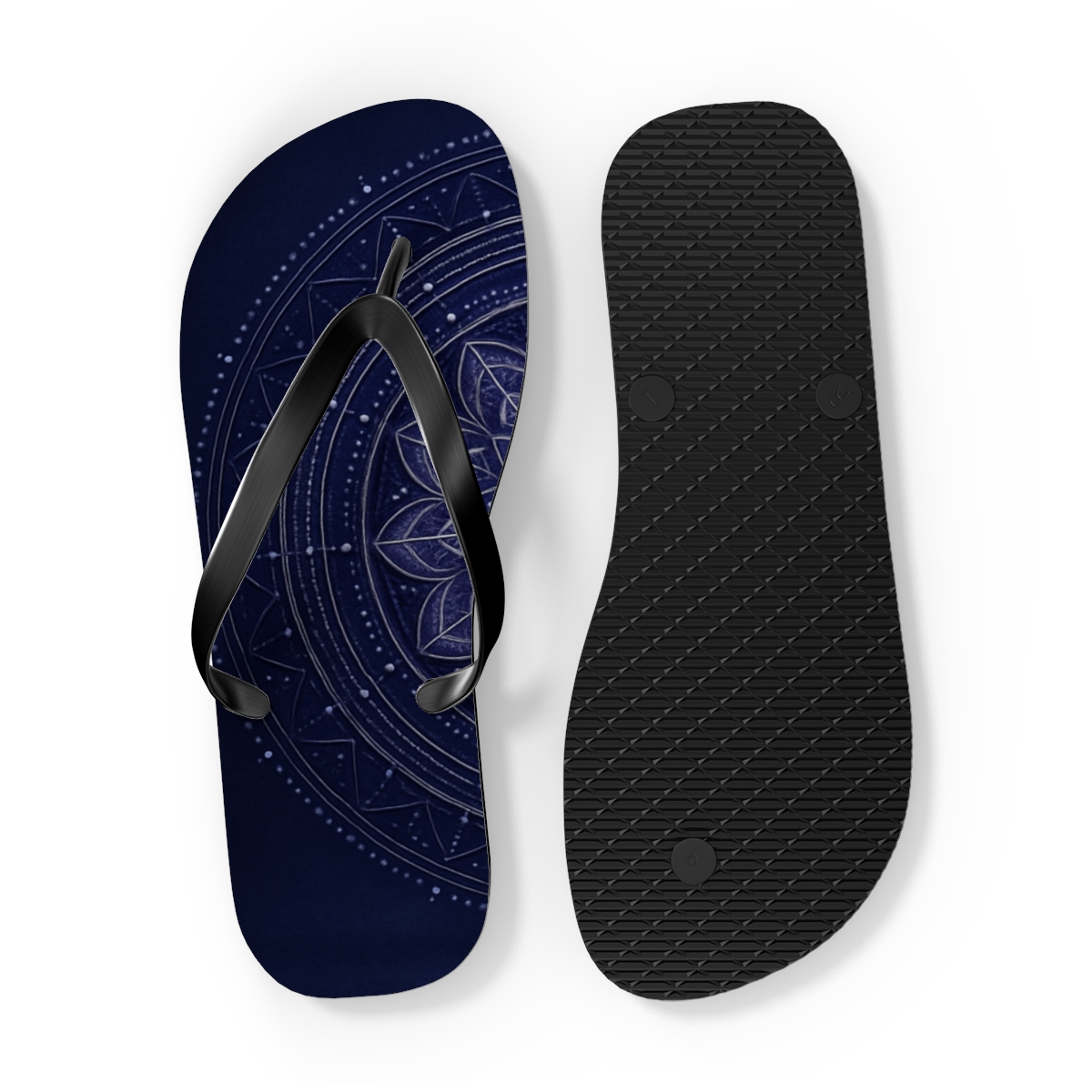 Luminous Petal Glow Flip Flops