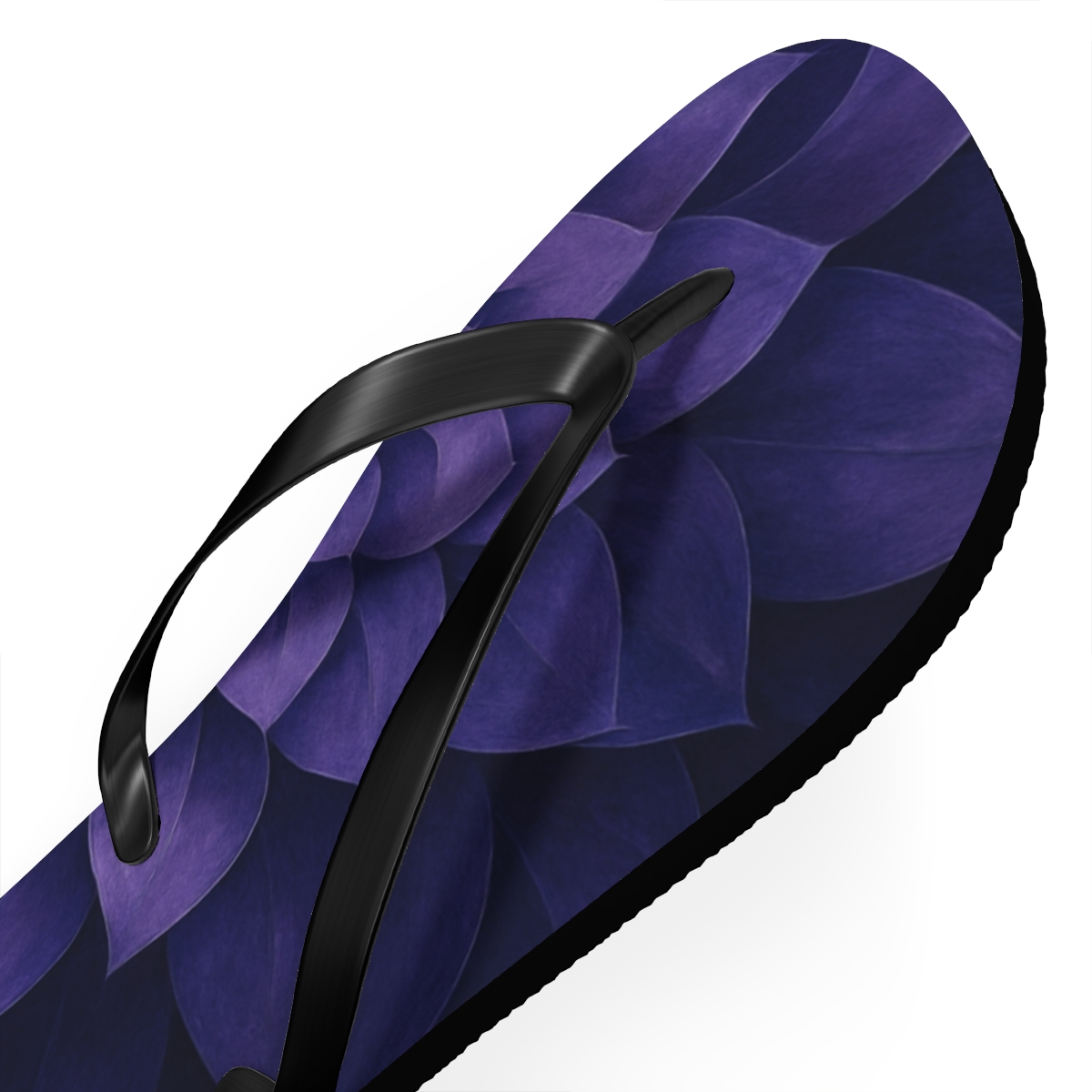 Lavender Spiral Bliss Flip Flops