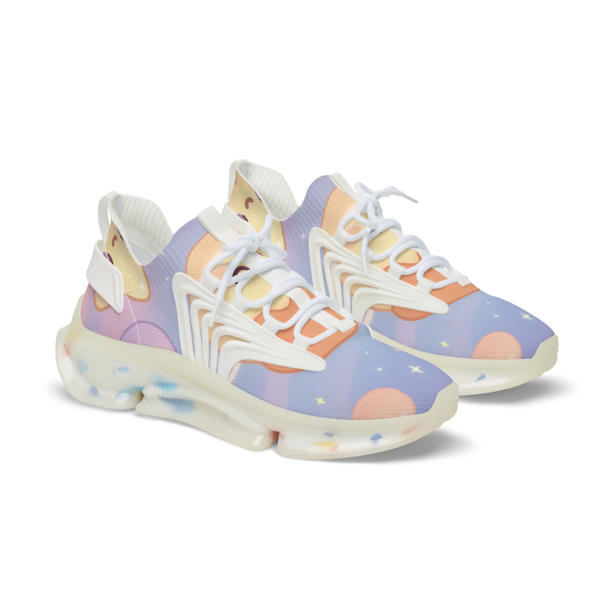 Pudding Planet Playtime custom sneakers