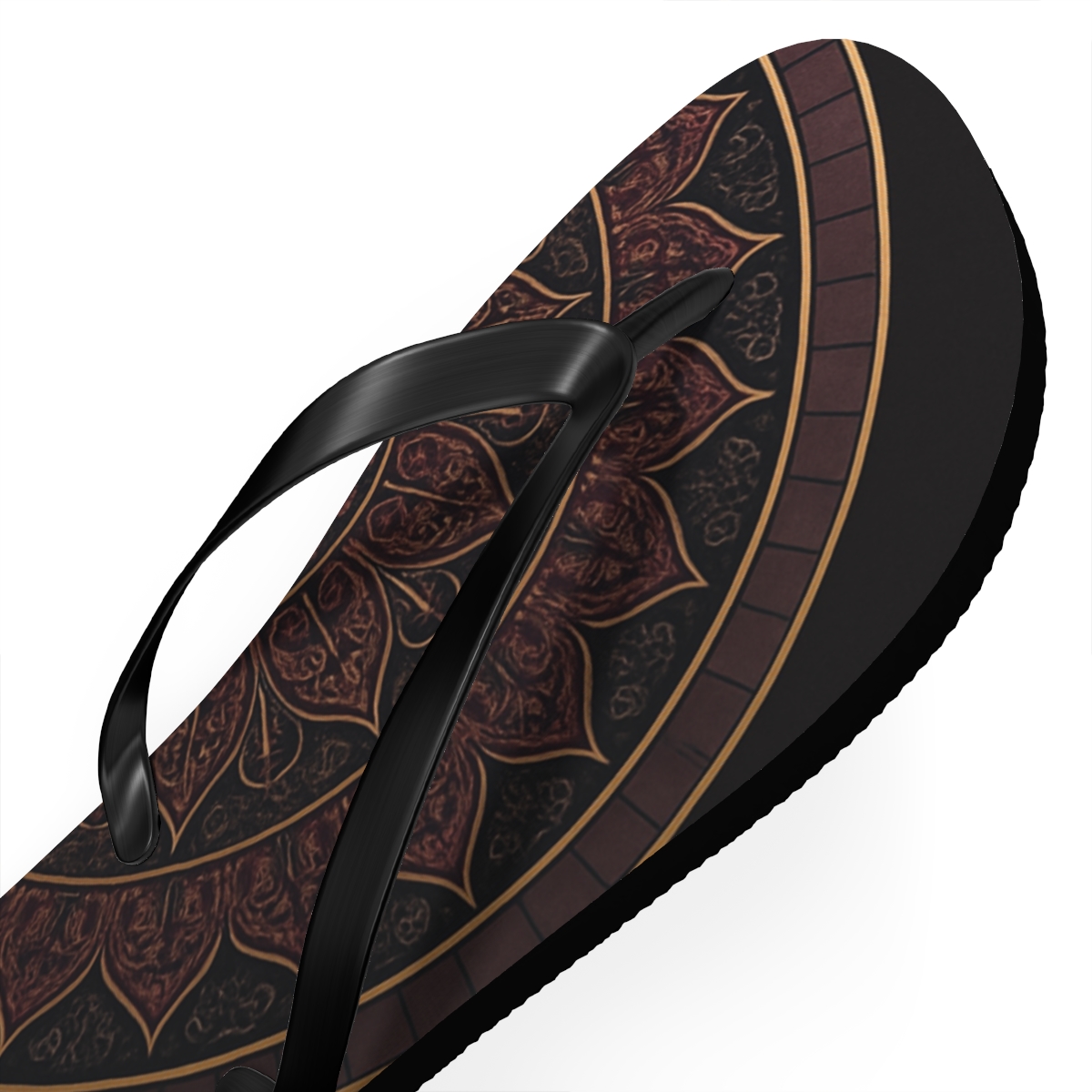 Velvet Orbit Filigree soft sole flip flops