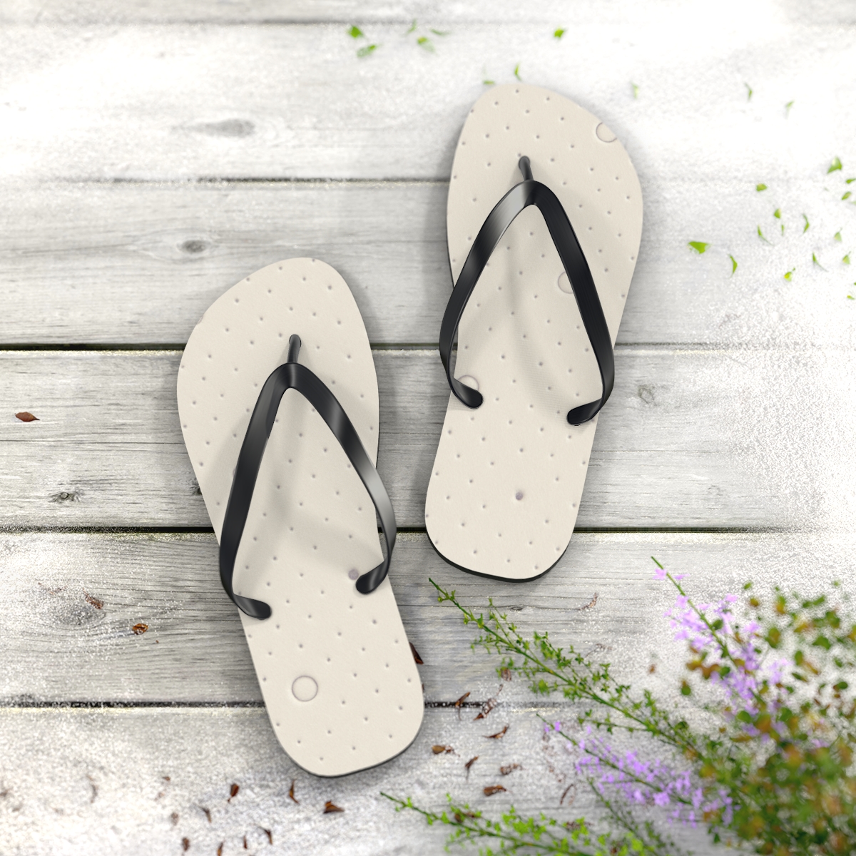 Microcrater Dot Quilt stylish summer flip flops