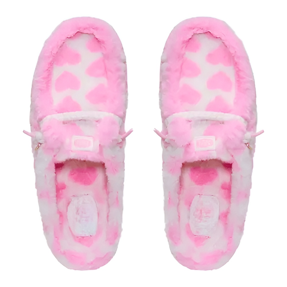 Comfortable Slip On Slipper With Cozy Sherpa Lining