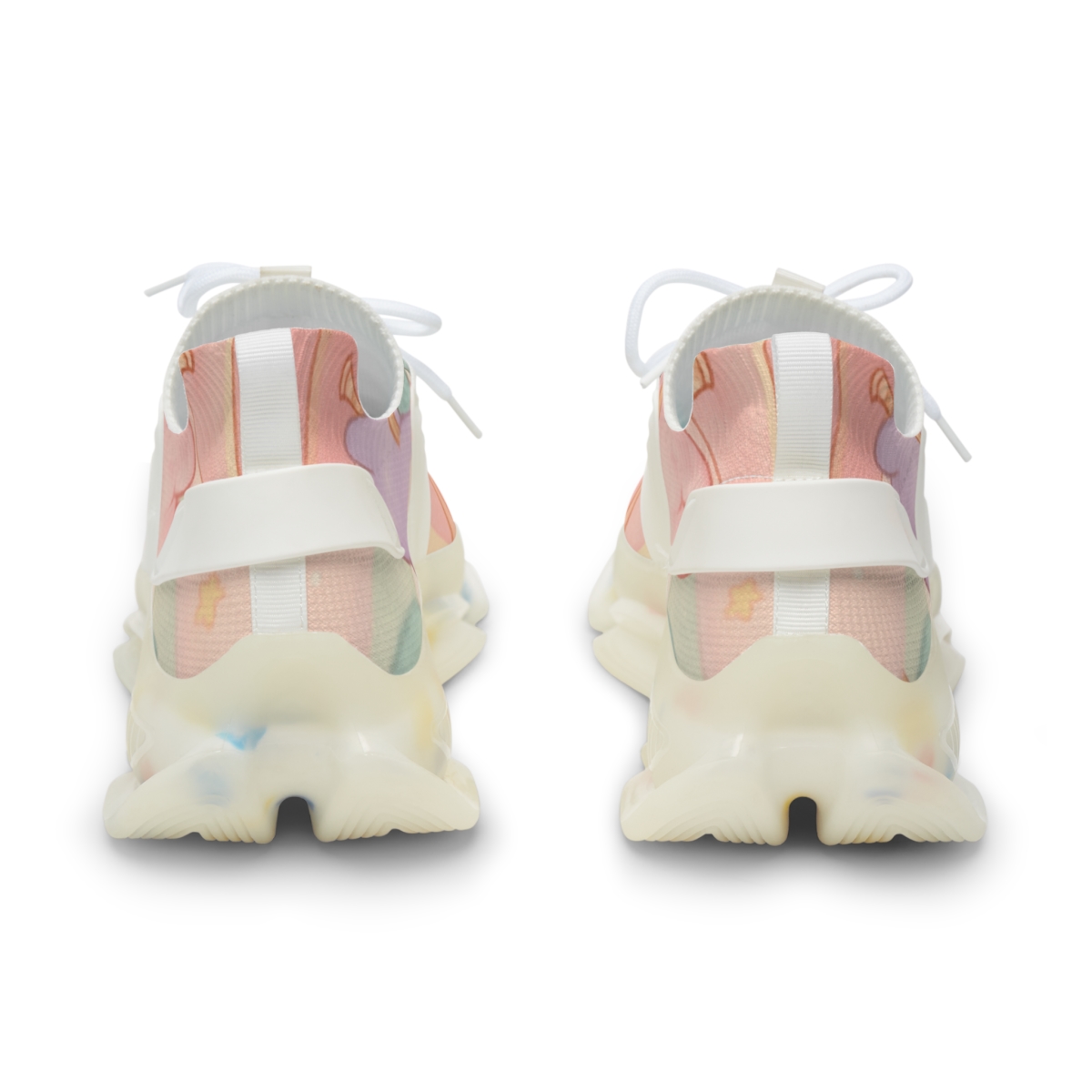 Cotton Candy Alpaca Carousel custom sneakers