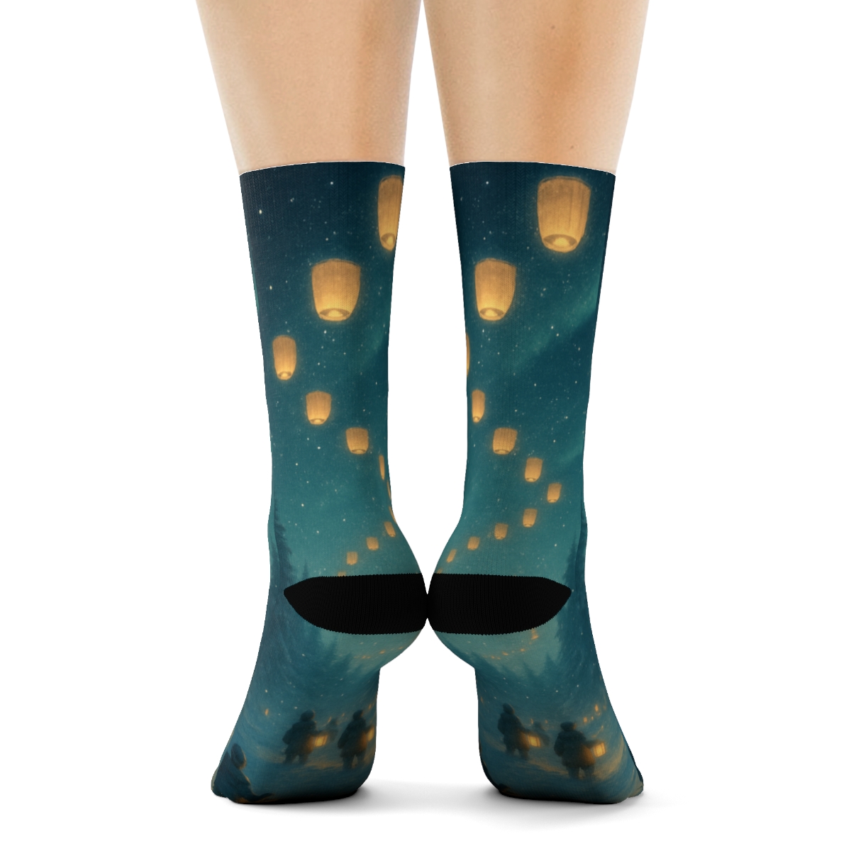 Aurora Lantern Procession sports performance socks