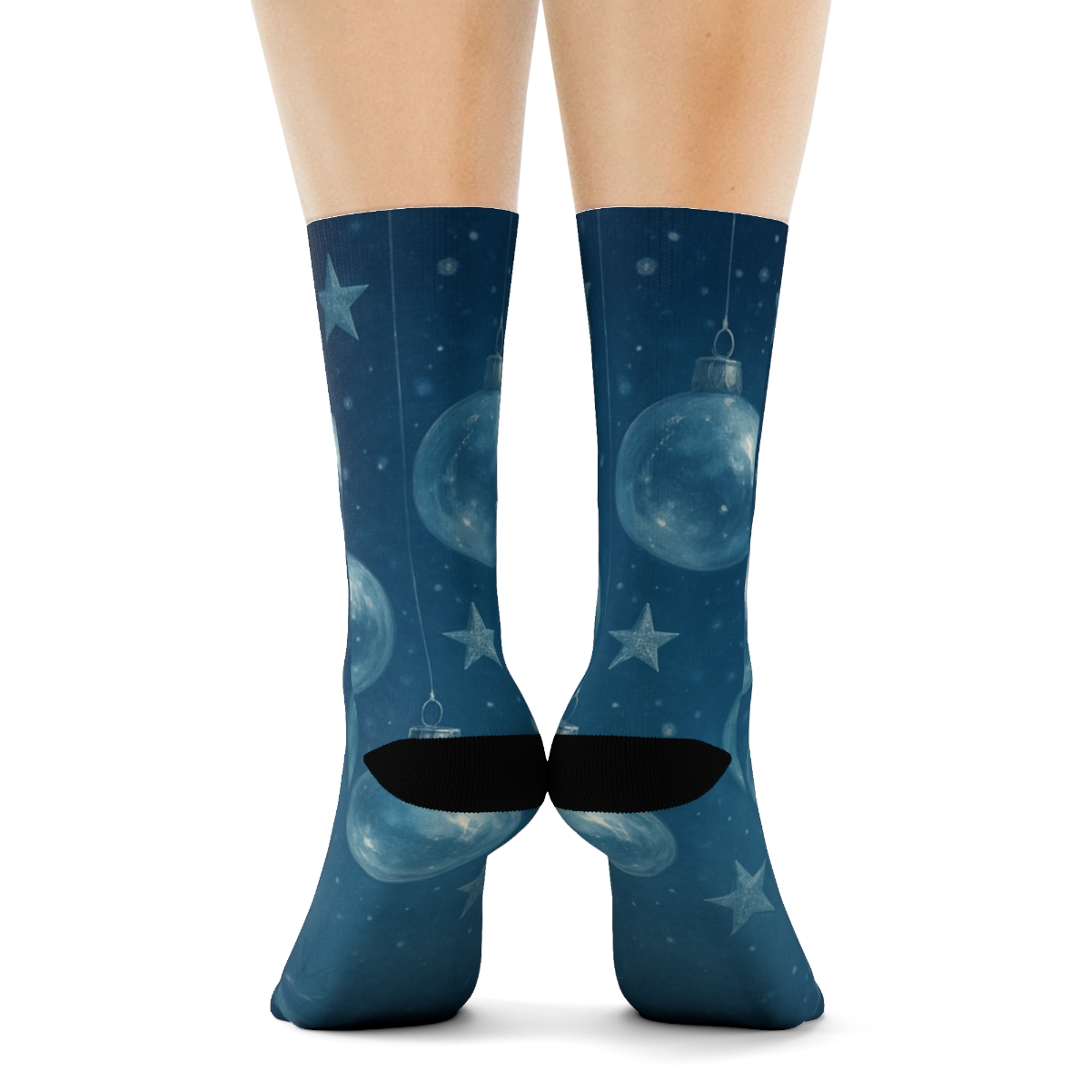 Midwinter Starlight Ornament Drift personalized cozy socks