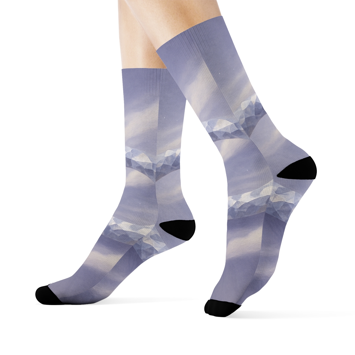 Mineral Facet Halo Drift comfortable cotton socks