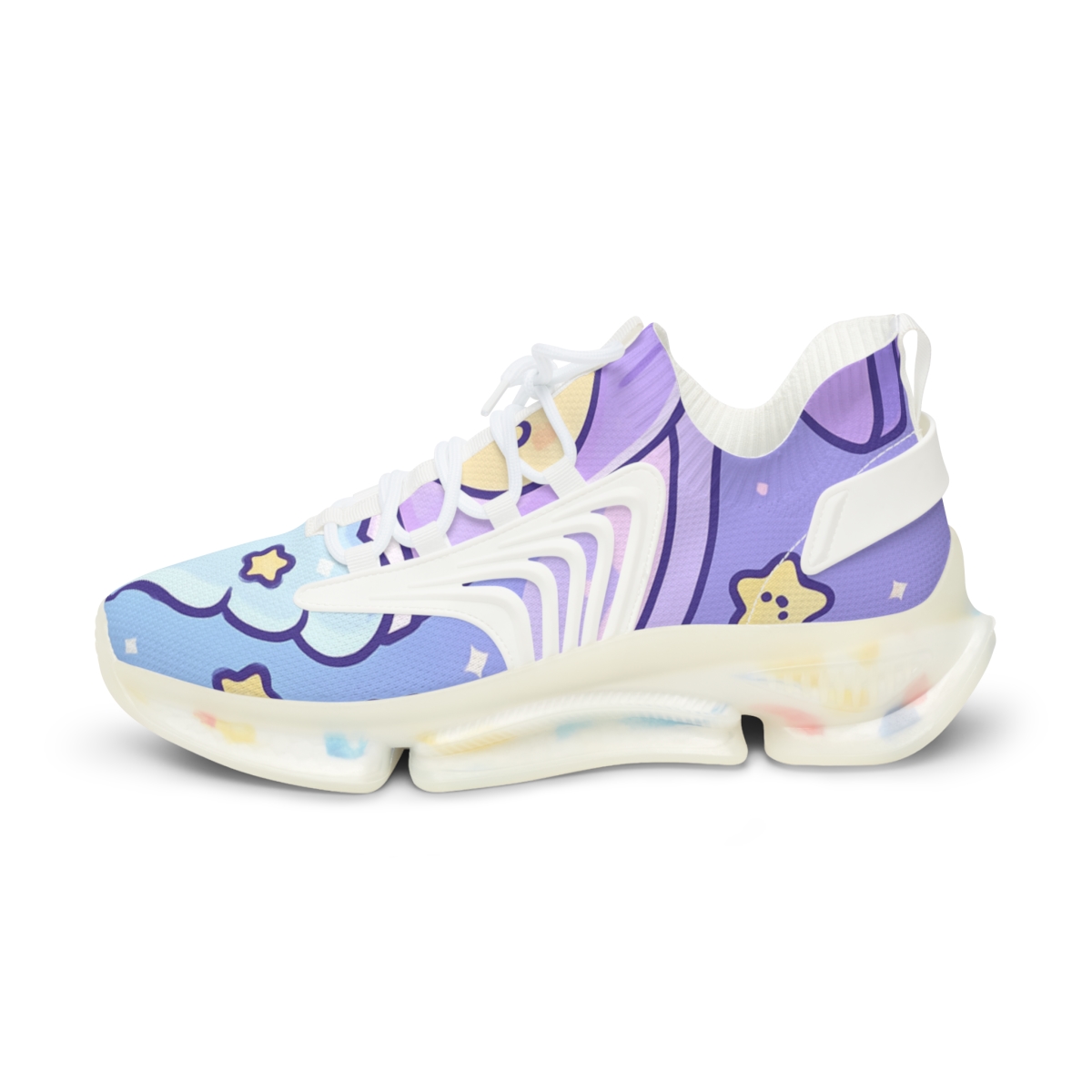 Pastel Moon Milkshake Dreams custom sneakers