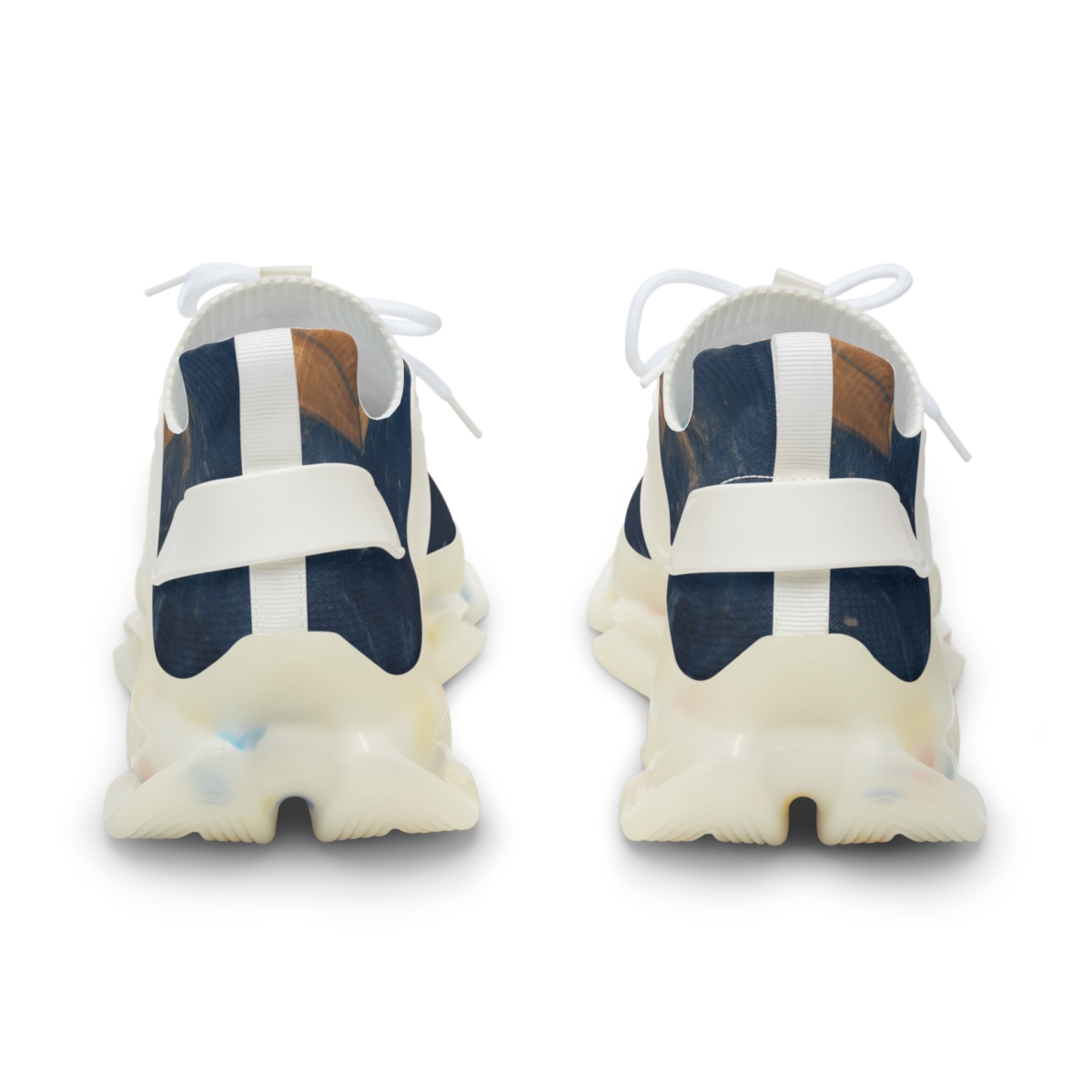 Winter Solstice Lantern Drift personalized athletic sneakers