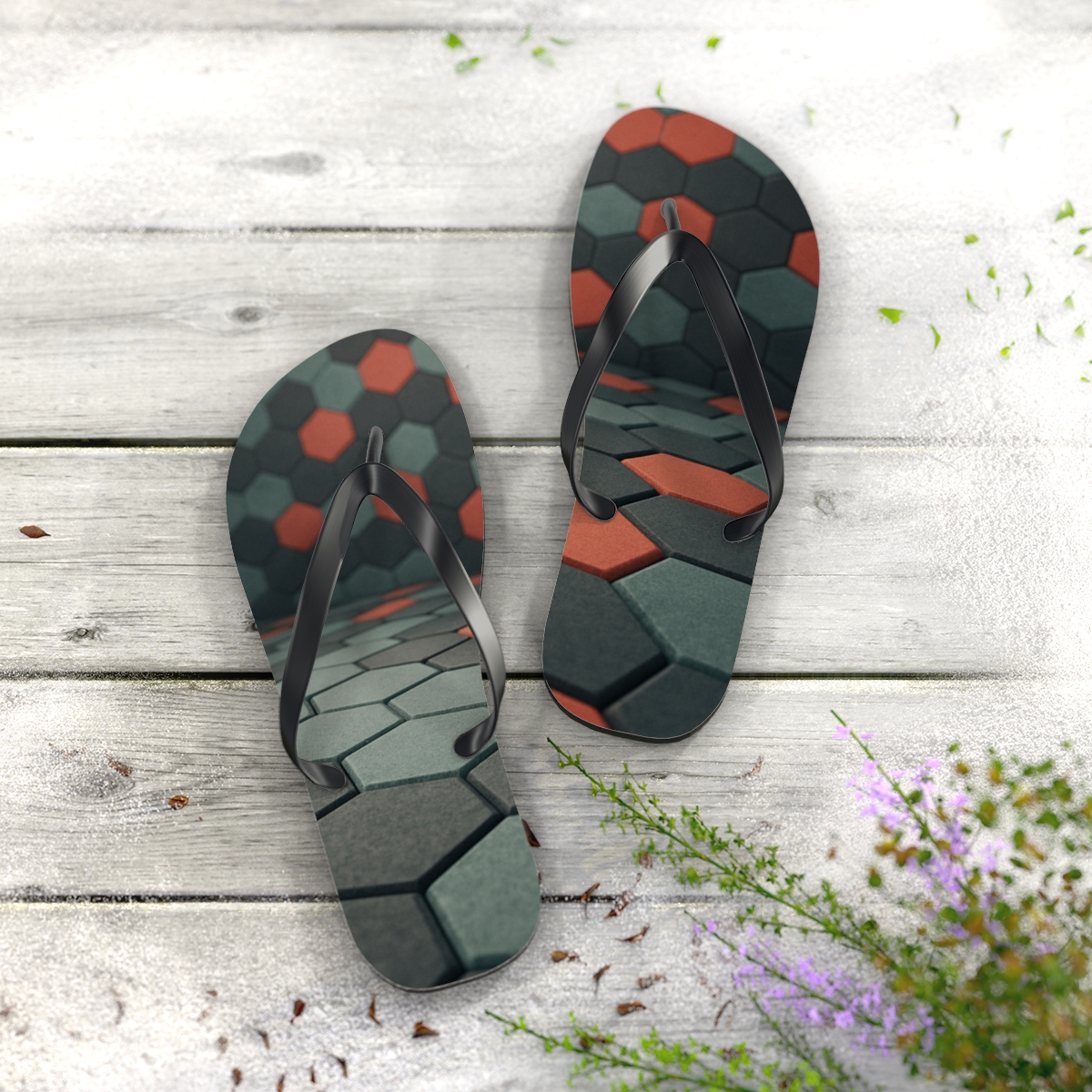 Ripple Wave Flip Flops