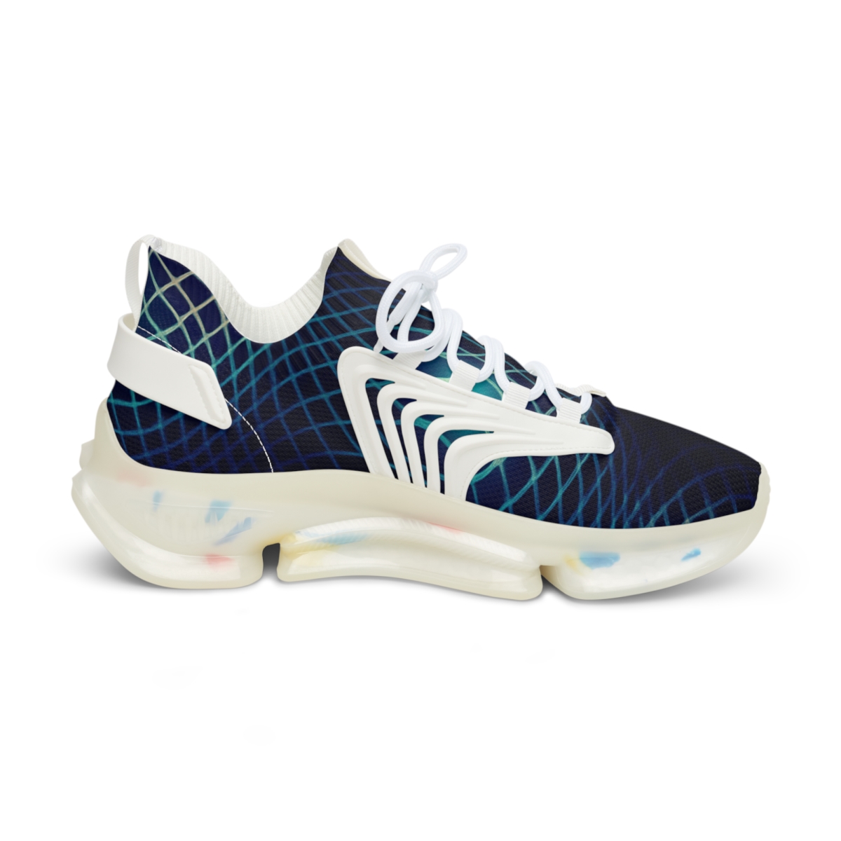 Moire Orbit Weave premium sport sneakers