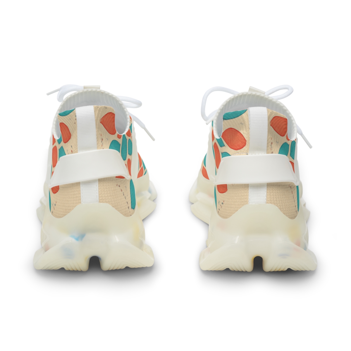 Petal Orbit Mosaic trendy fashion sneakers