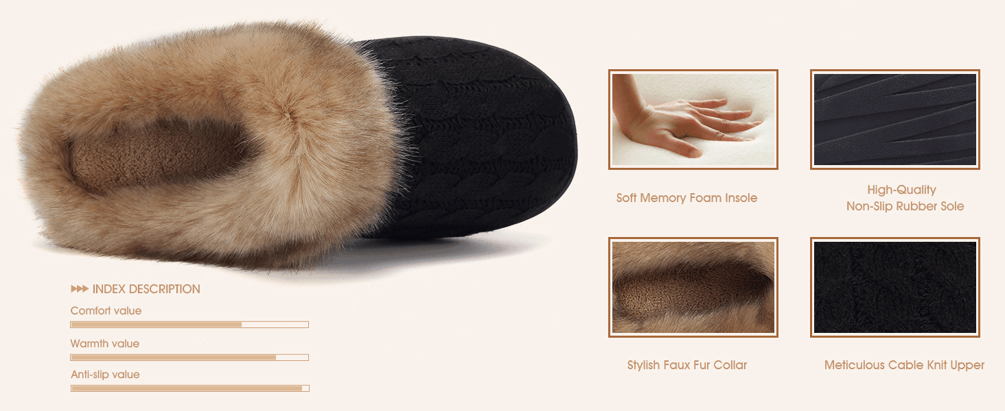 Anti Skid Slippers – Easy Wear with Pull-On Closure - Cloud Cushion Slides