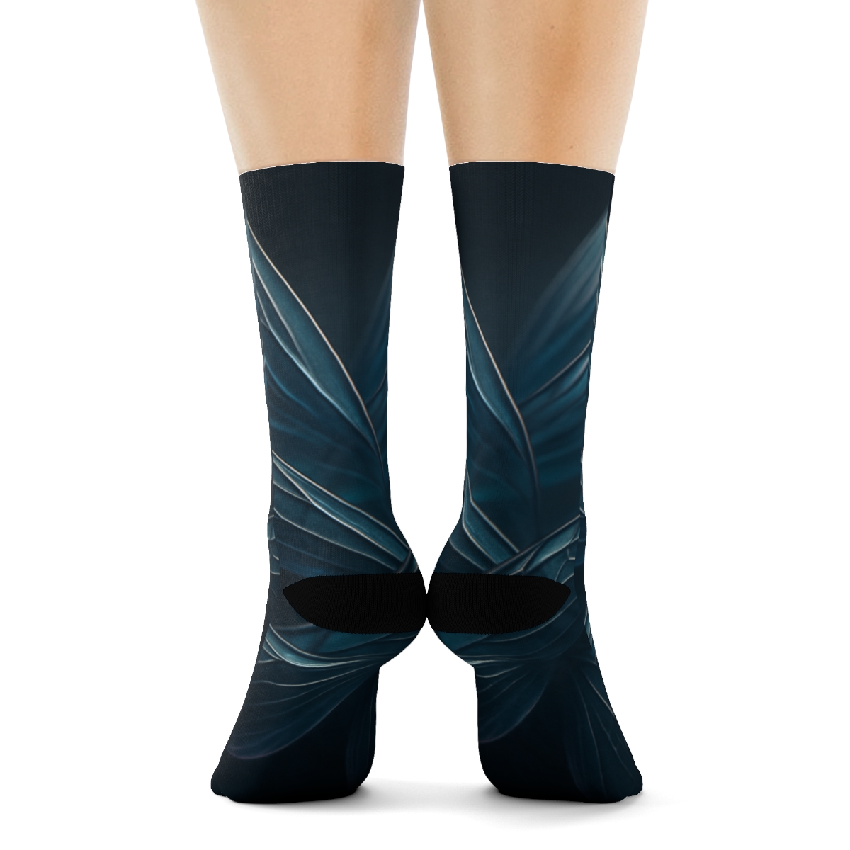 Dragonfly Wing Lattice Parallax sports performance socks