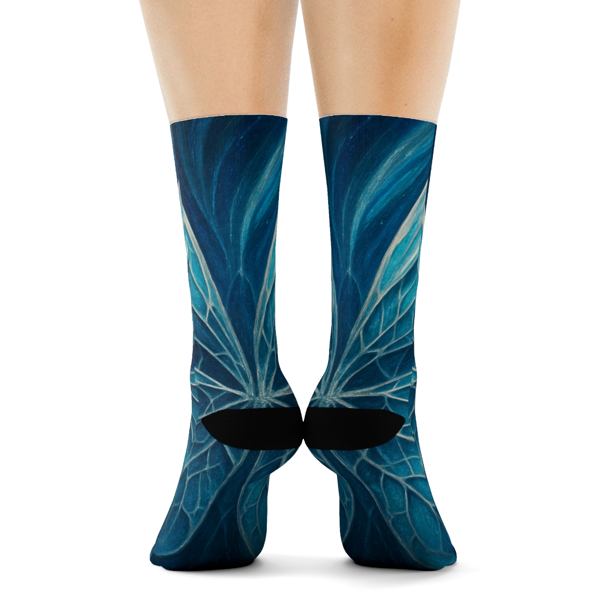 Dragonfly Wingbeat Prism designer logo socks