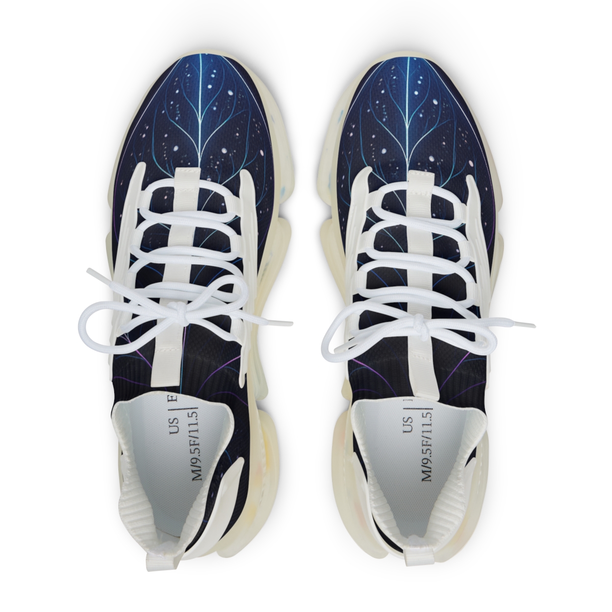 Orchid Nebula Vein Circuit custom sneakers