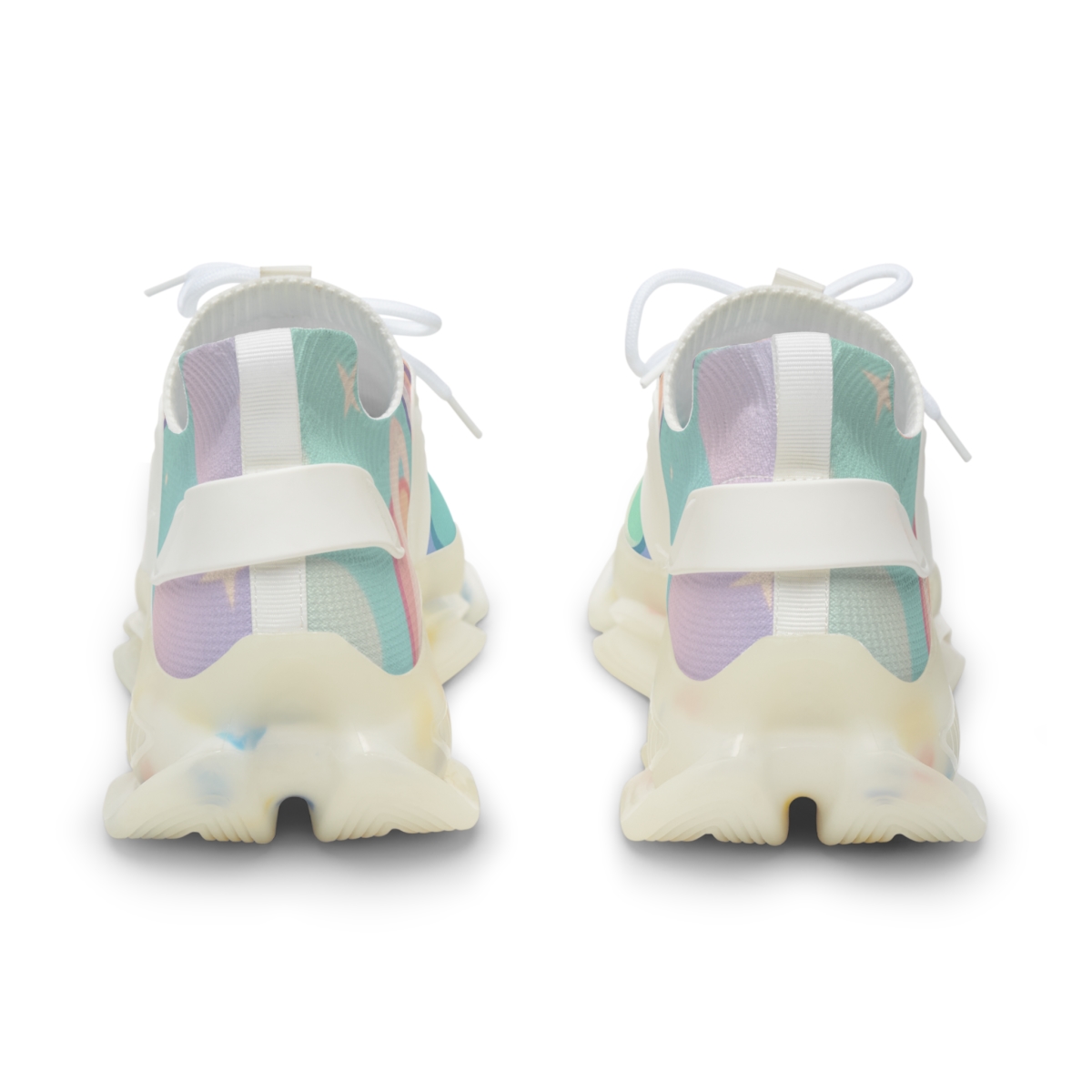 Cosmic Bubble Tea Constellation personalized athletic sneakers