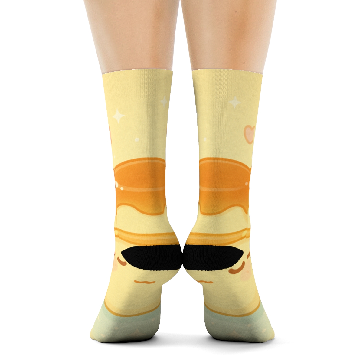 Moonlit Pudding Planet comfortable cotton socks