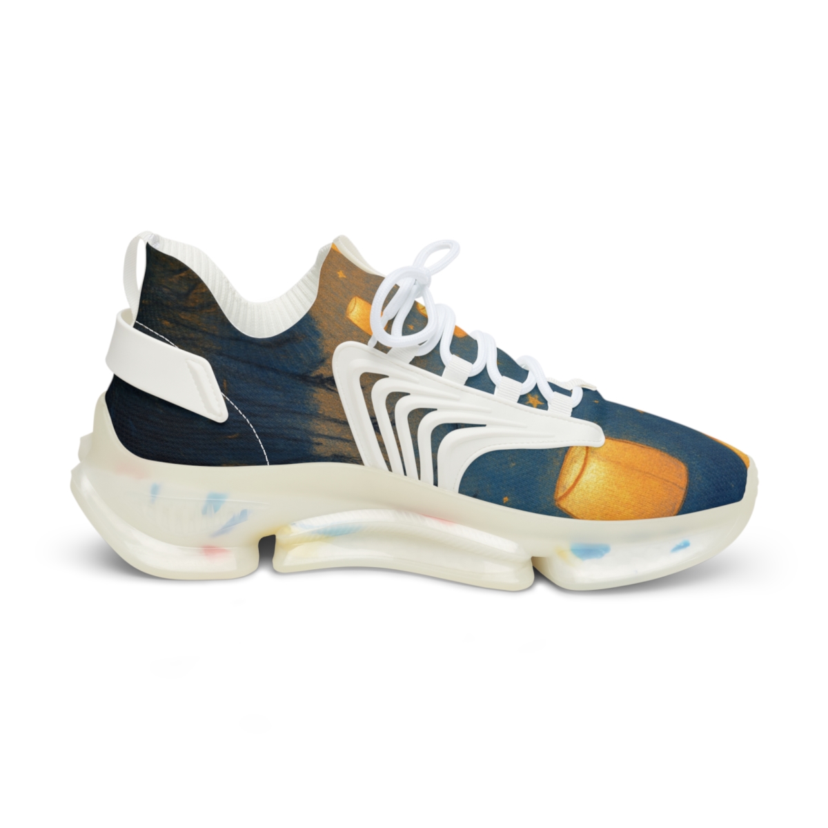 Midsummer Lantern Meadow designer branded sneakers