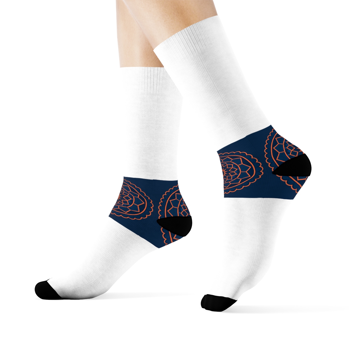 Cosmic Mandala Motion Socks