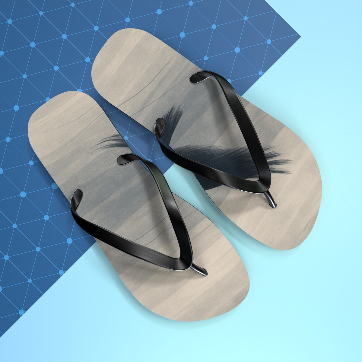 Silent Owl Drift comfortable casual flip flops
