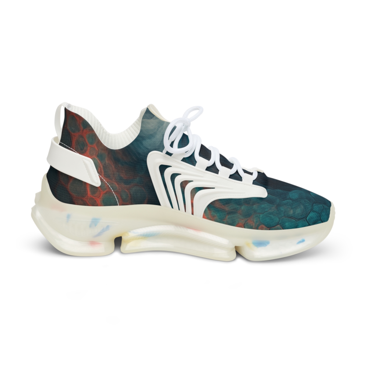 Cuttlefish Ink Pulse Mosaic premium sport sneakers