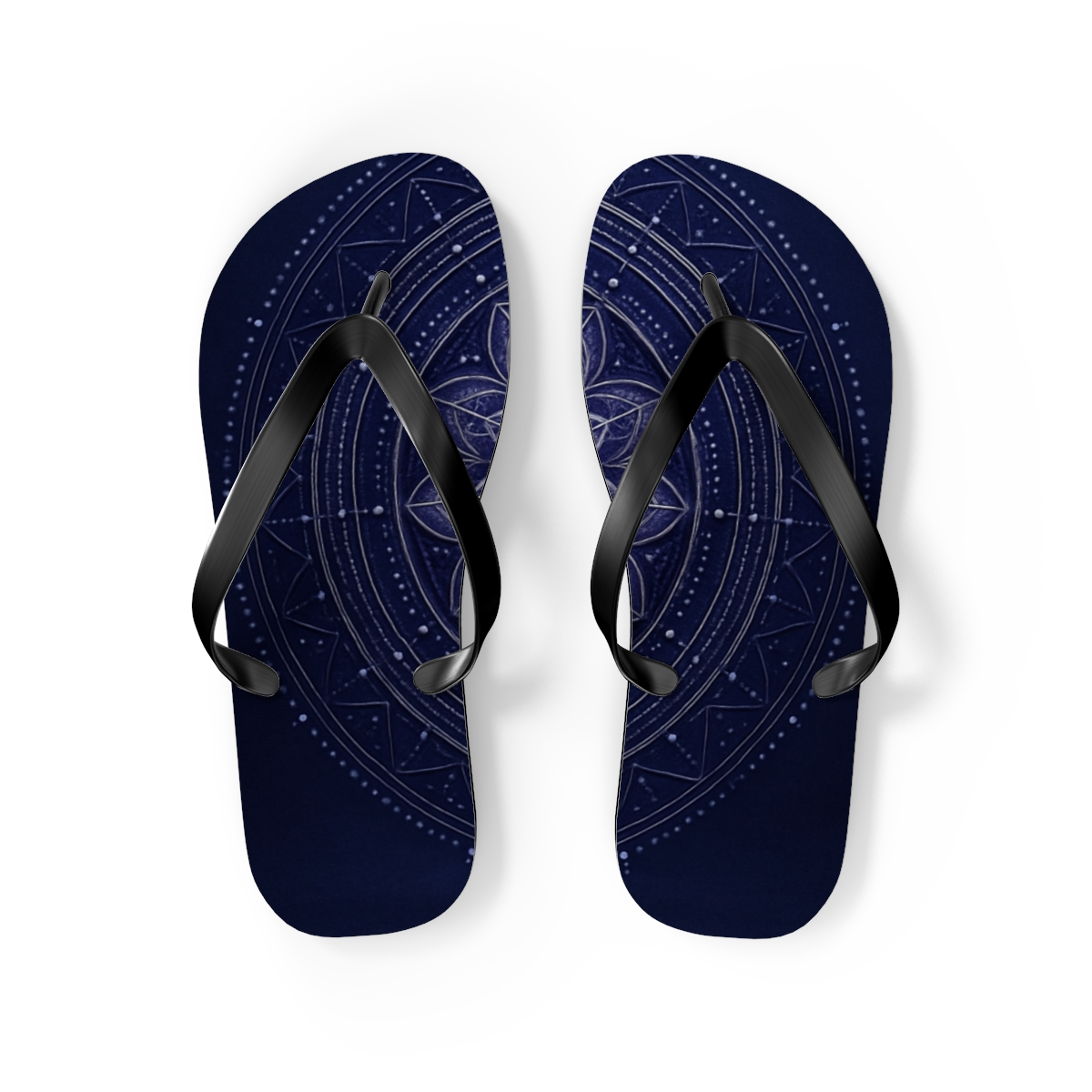 Luminous Petal Glow Flip Flops