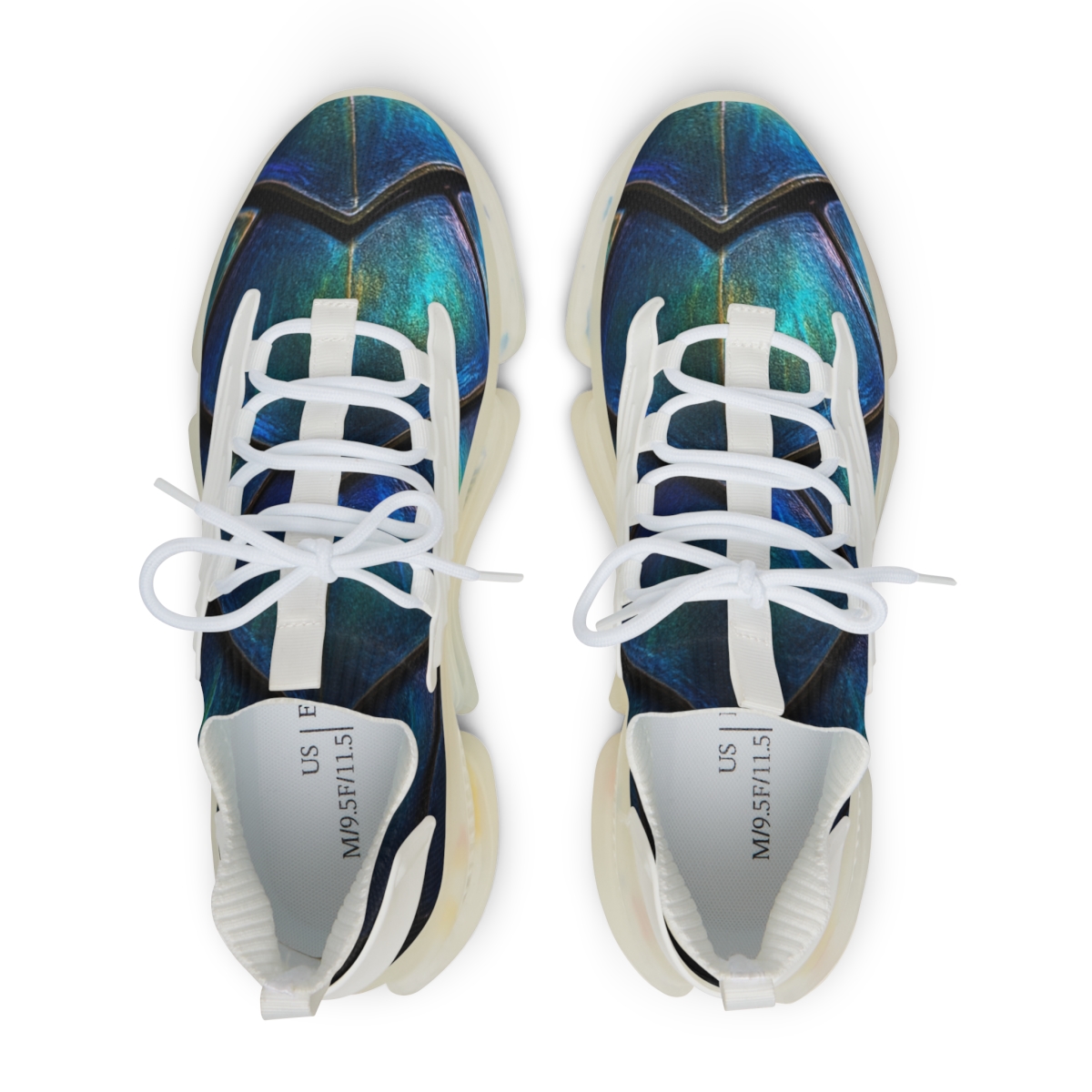 Iridescent Beetle Carapace Prism trendy fashion sneakers