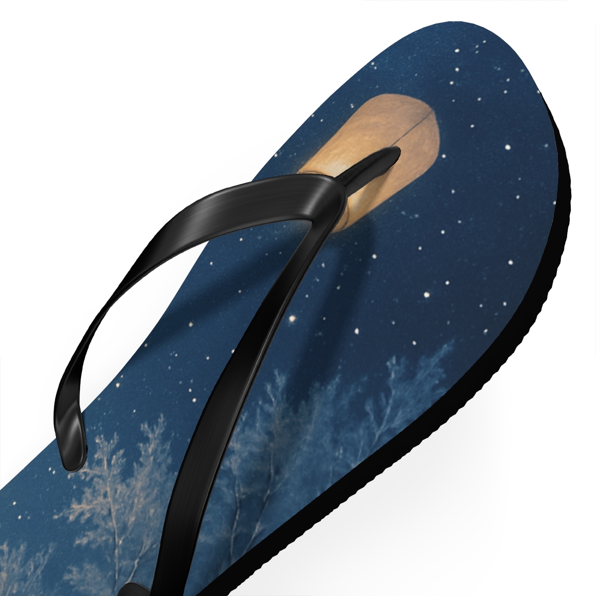 Winter Lantern Stardust soft sole flip flops