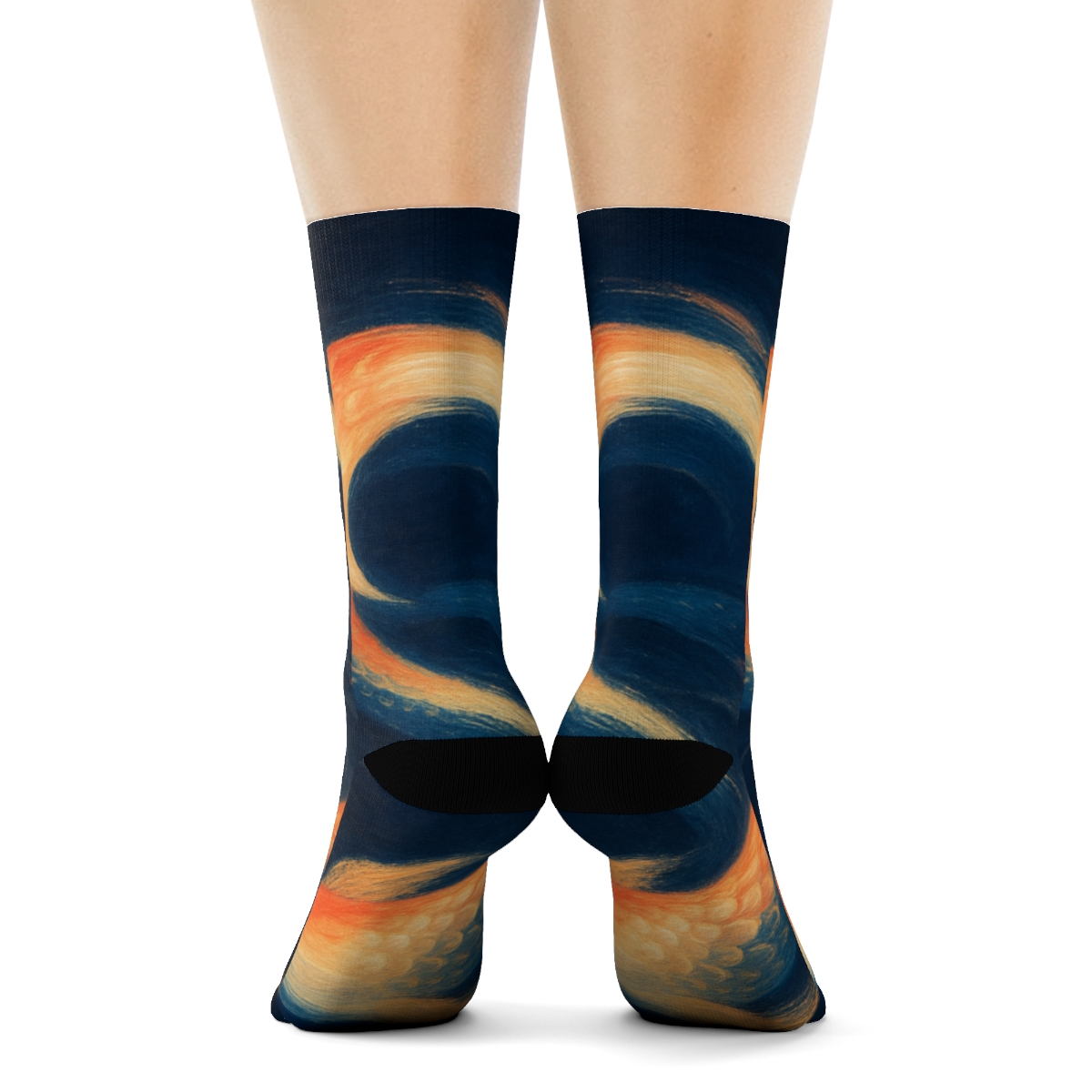 Koi Memory Constellations personalized cozy socks