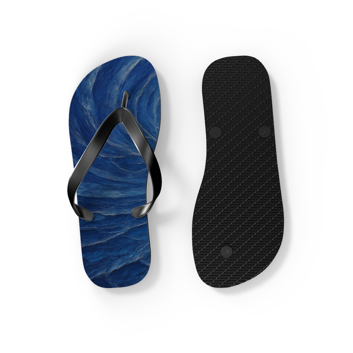 Indigo Tide Flip Flops