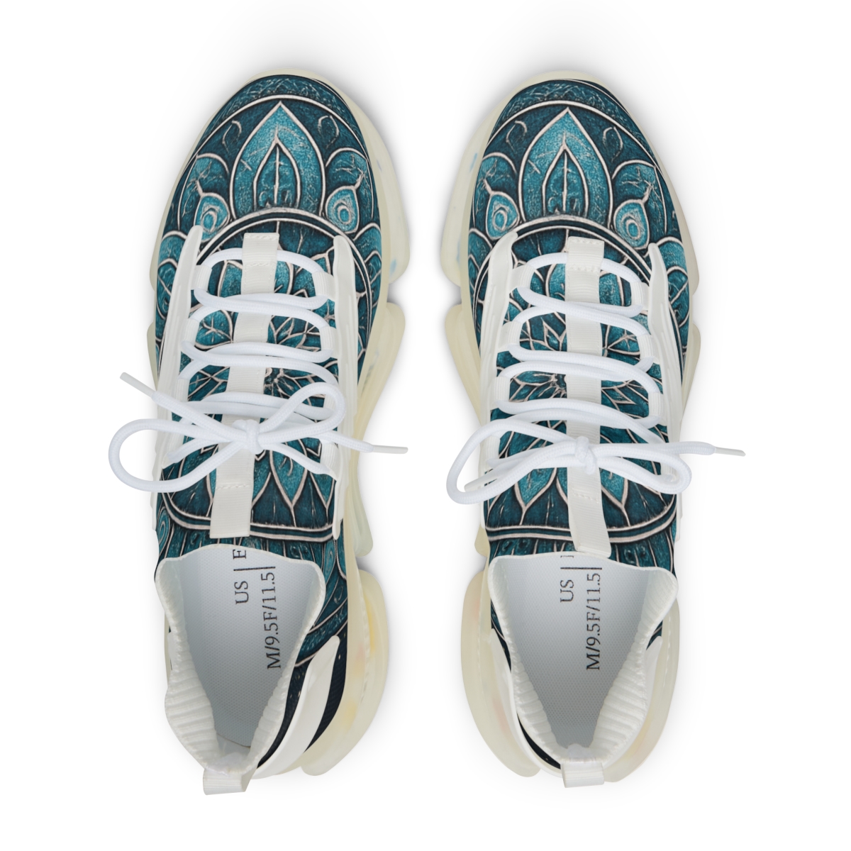 Prismatic Orbit Filigree stylish casual sneakers