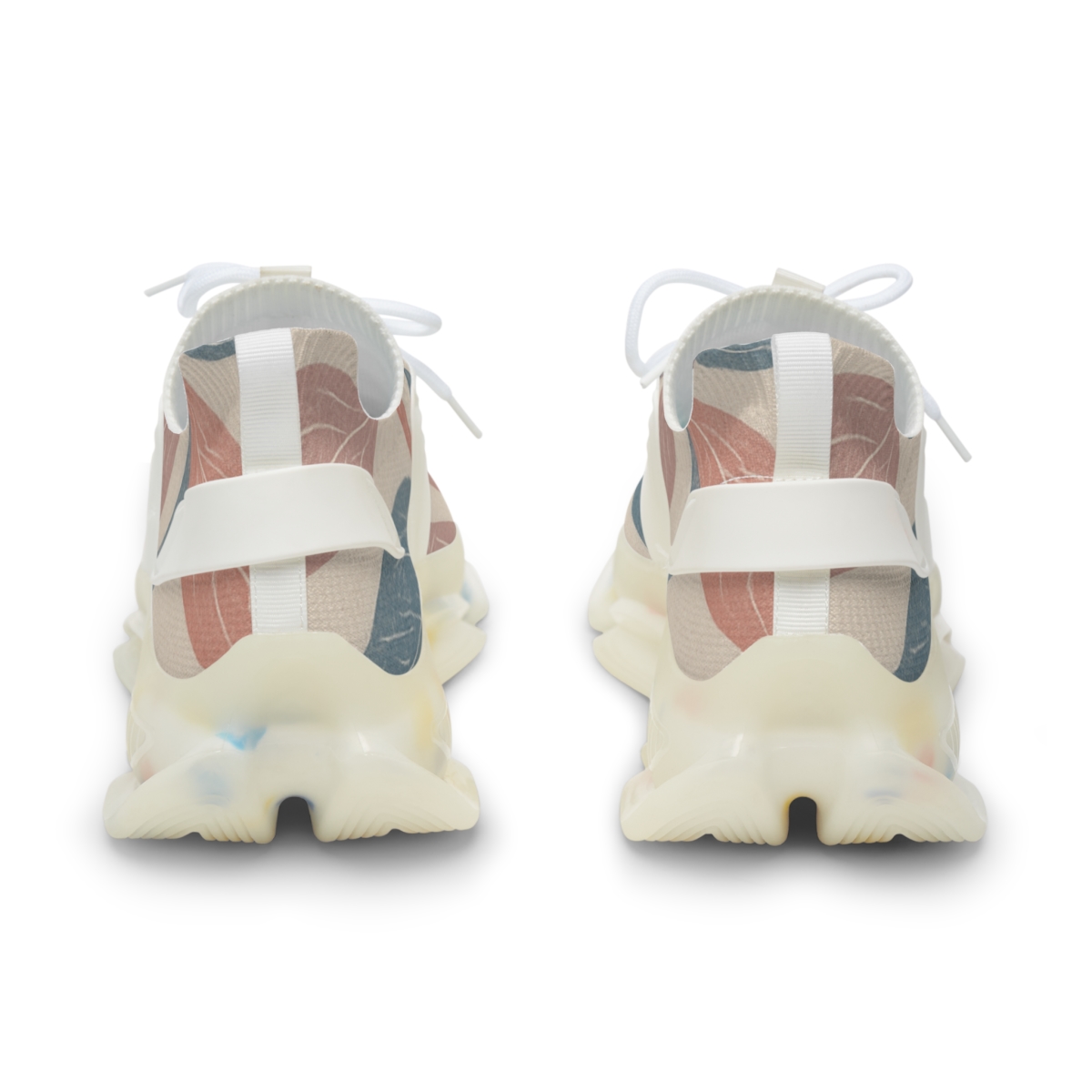 Peony Fractal Vein Weave premium sport sneakers