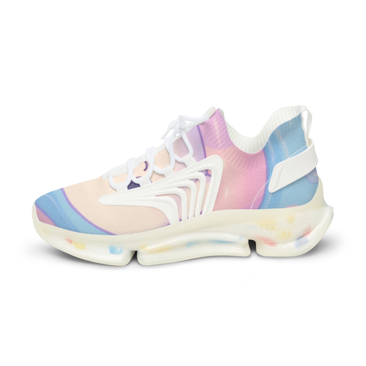 Cotton Candy Seal Float personalized athletic sneakers