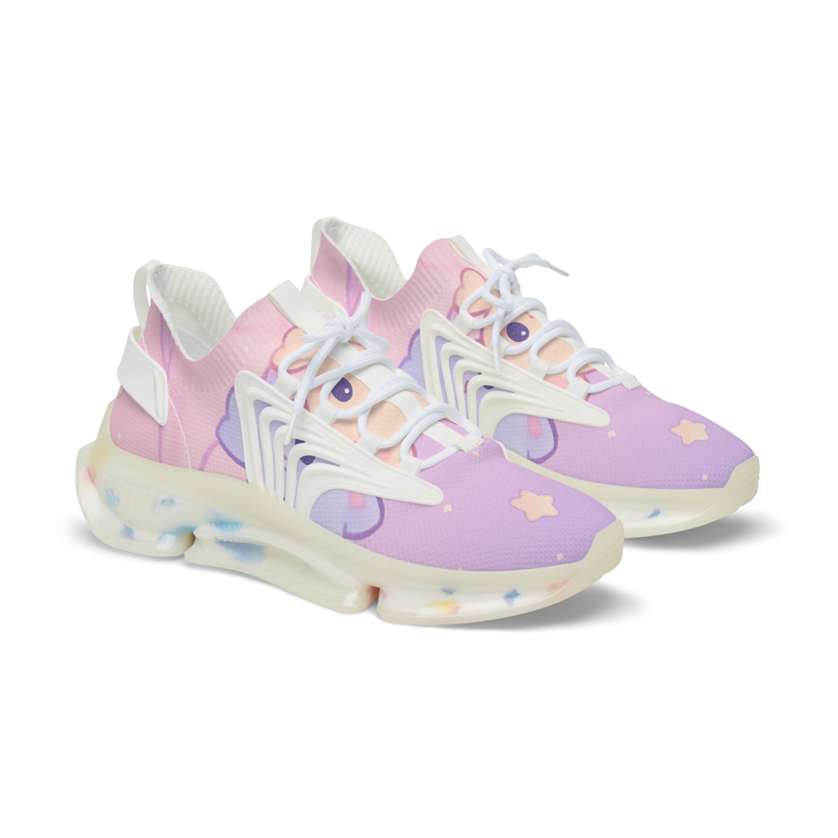 Comet Cotton Candy Critters comfortable running sneakers