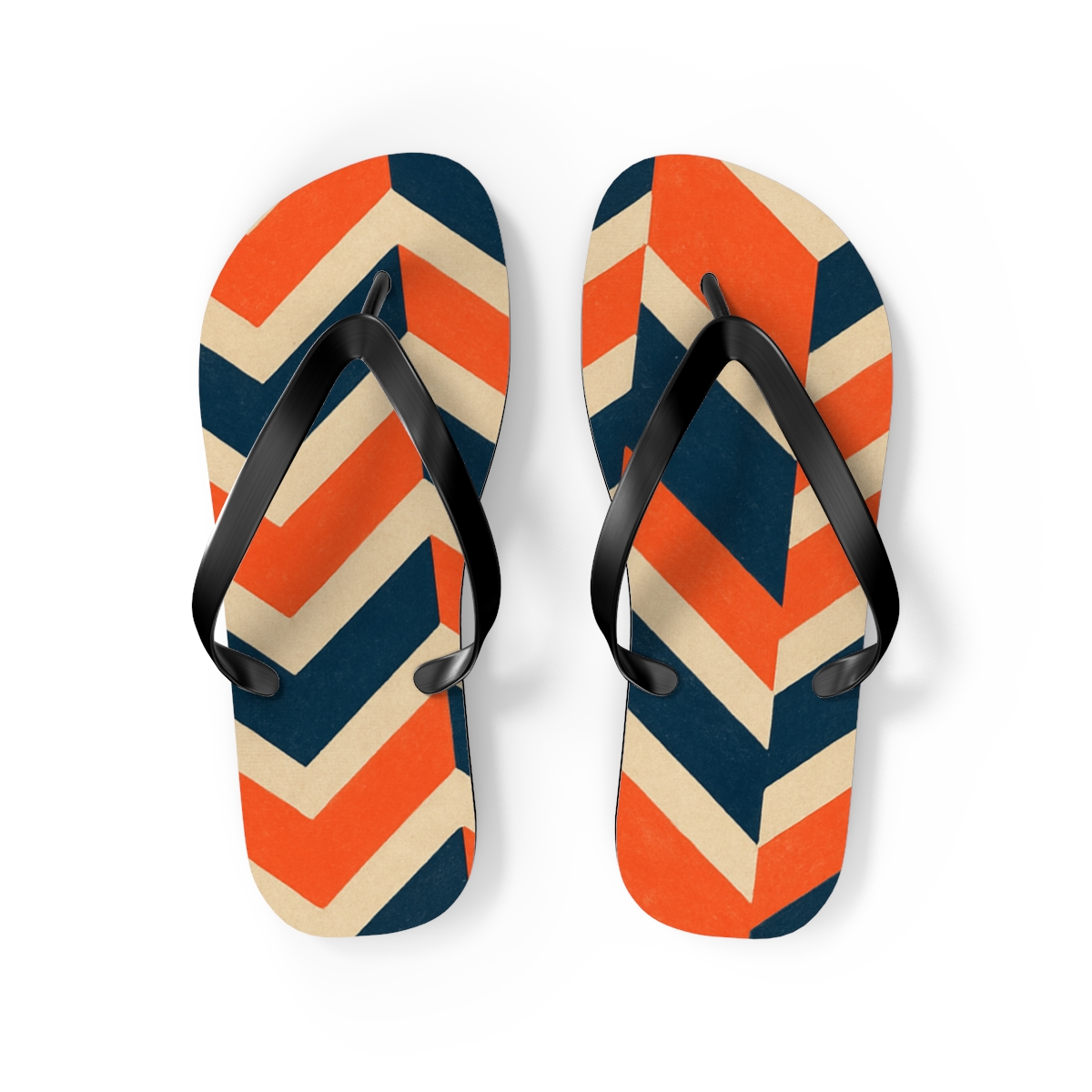 Coastal Rhythm Stride Flip Flops