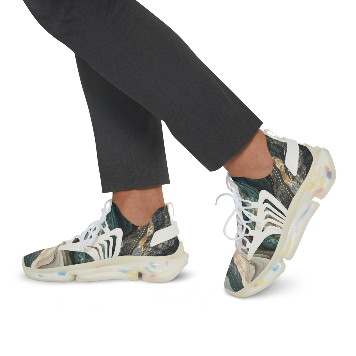 Crystalline Drift Fold Array trendy fashion sneakers [AI-57691e48-172f6b5c46ec]