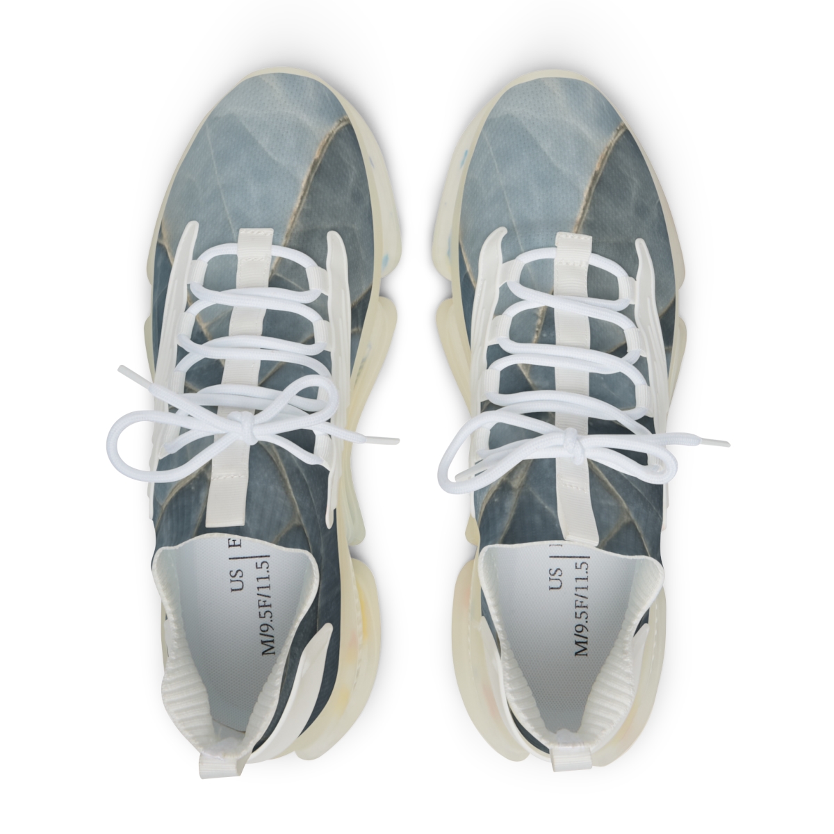 Prism Vein Tessellation personalized athletic sneakers