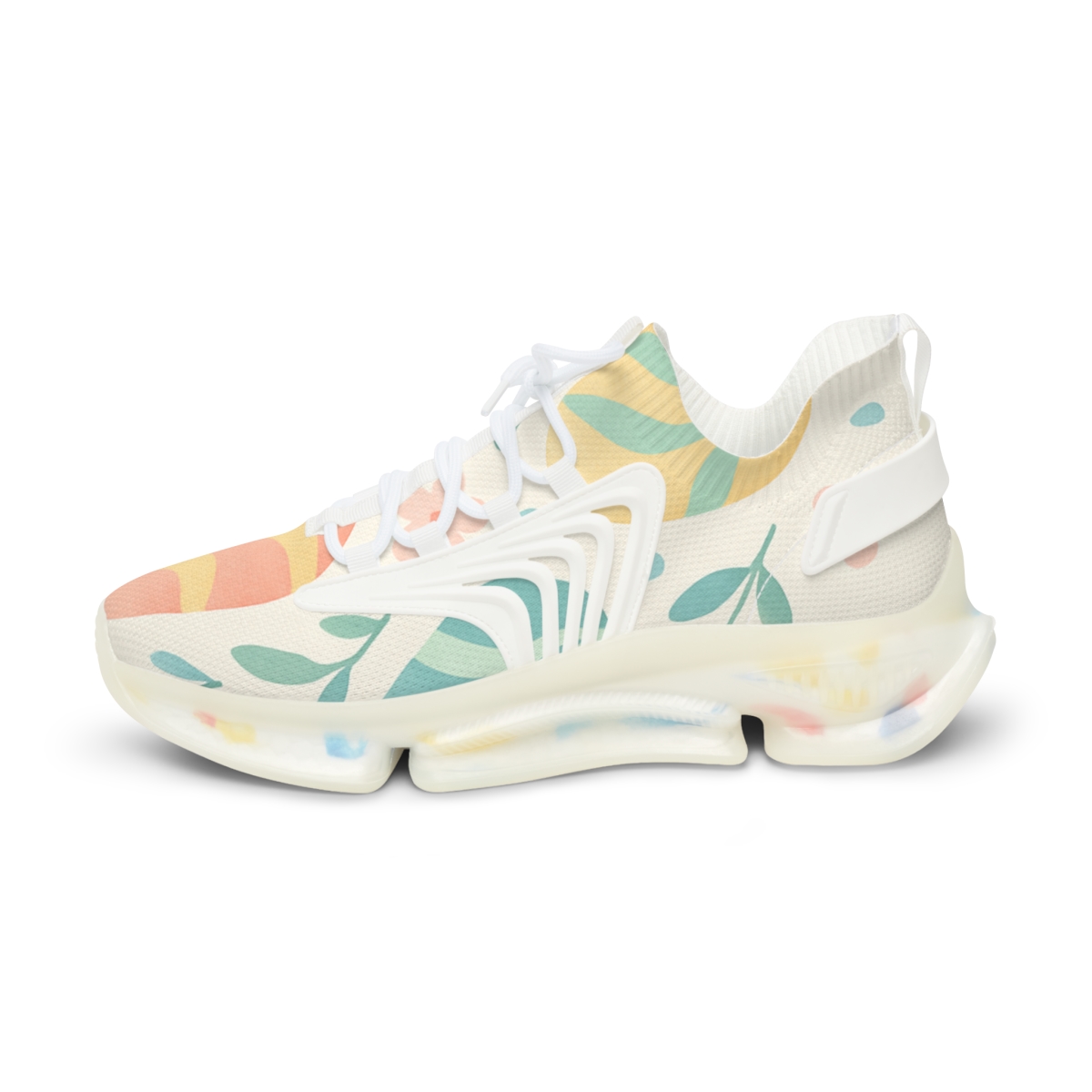 Spring Ribbon Egg Orbit custom sneakers