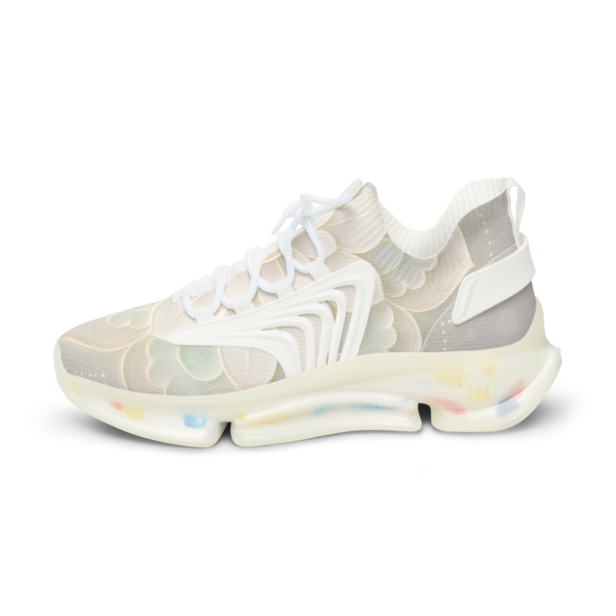 Prismatic Dewdrop Rosette premium sport sneakers