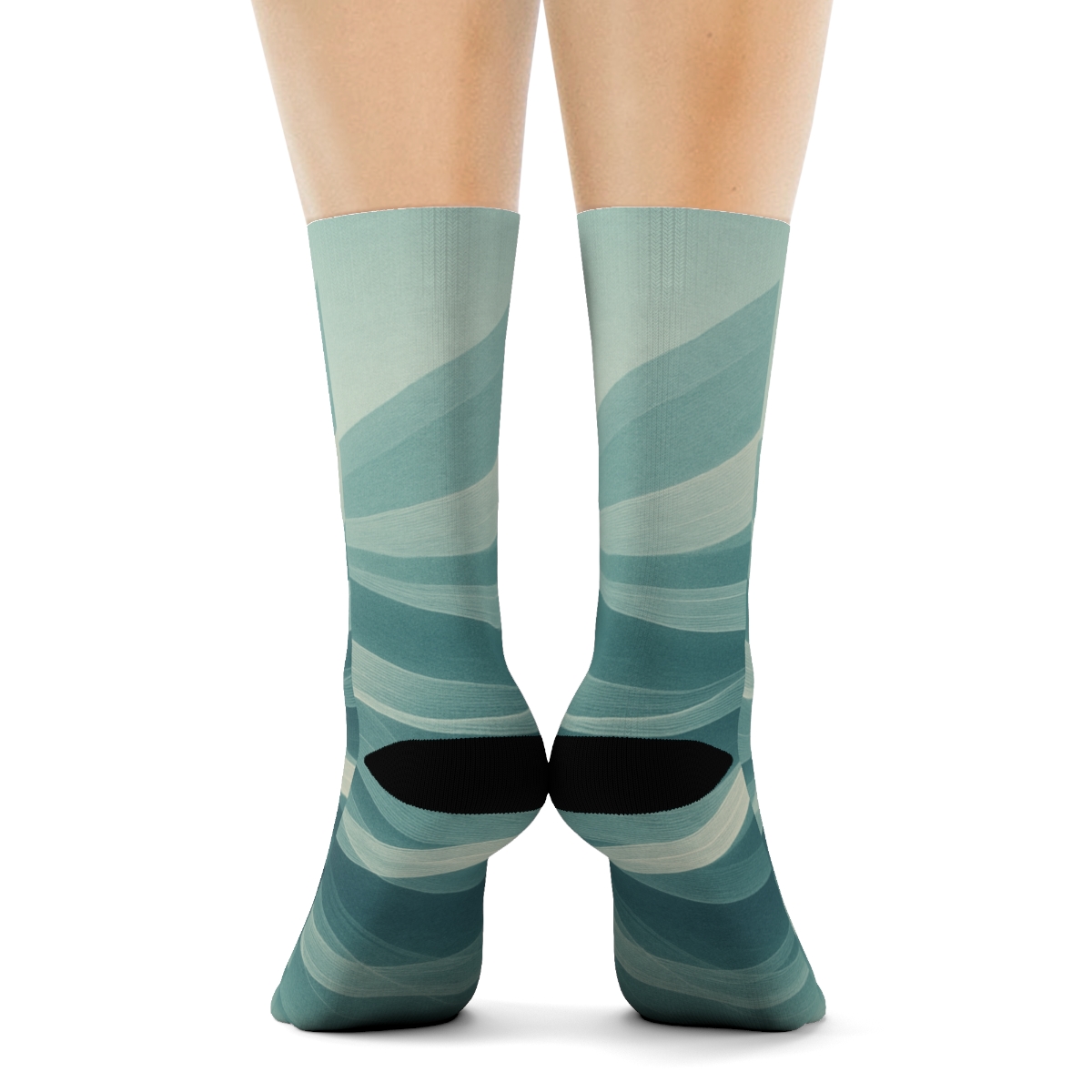 Wind Arc Wavefront Loom trendy colorful socks