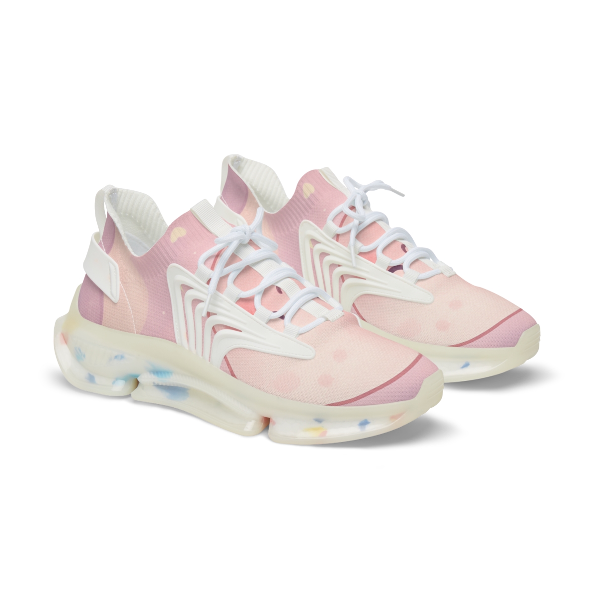 Sleepy Strawberry Milk Moon custom sneakers