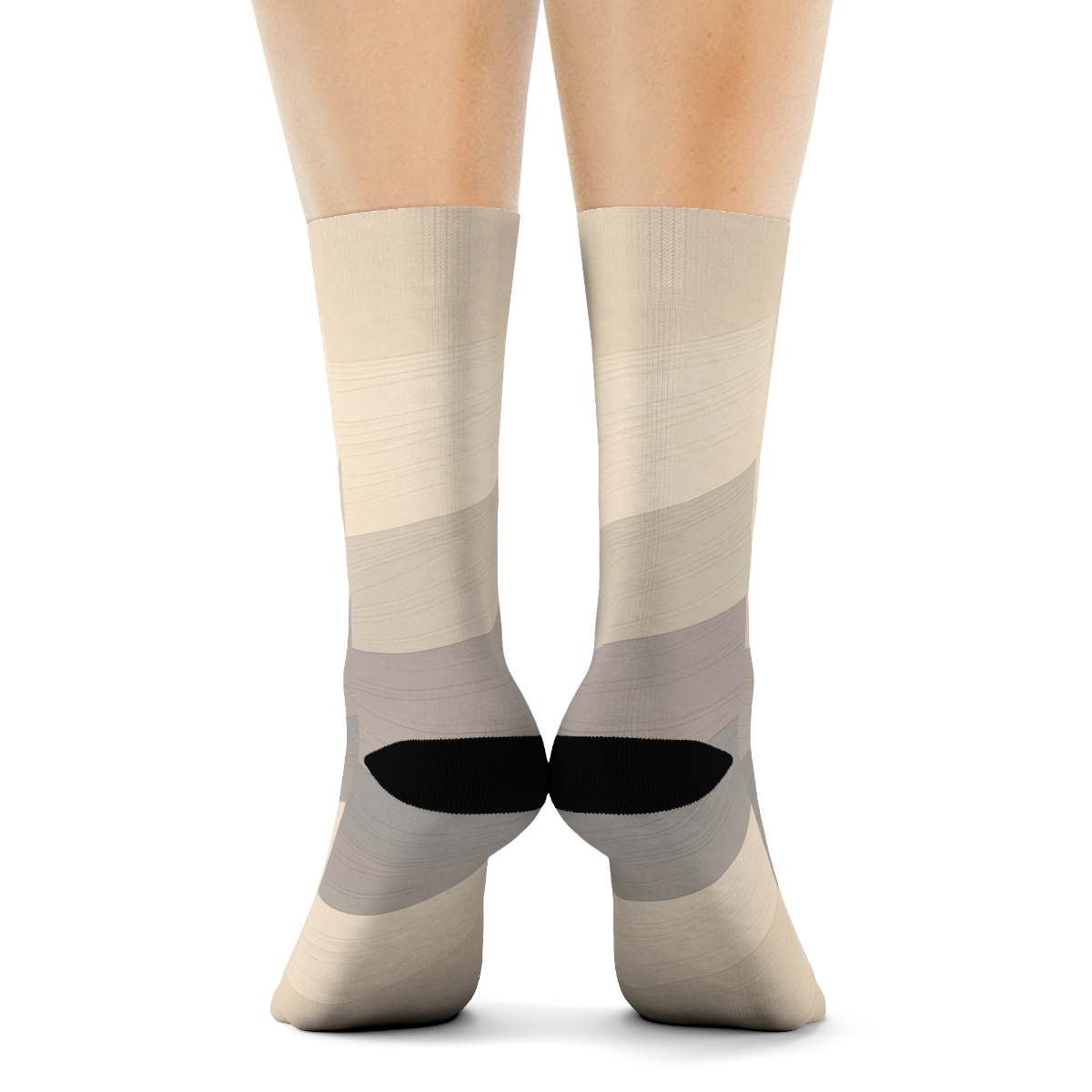 Wind Strata Wavefront unique printed socks